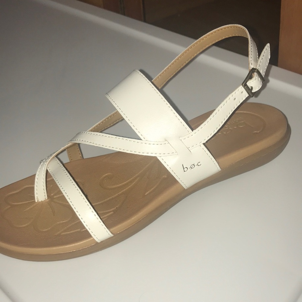 White Felicia BOC Sandals
